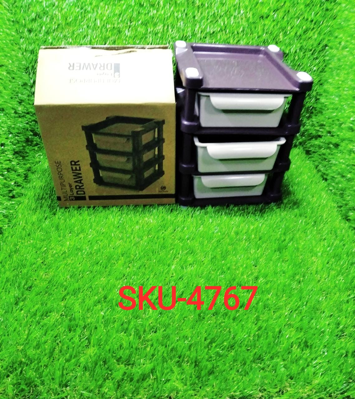 4767 Mini 3 Layer Drawer Used for storing makeup equipment’s and kits used by women’s and ladies. 4767 Mini 3 Layer Drawer Used for storing makeup equipment’s and kits used by women’s and ladies.